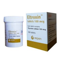 Eltroxin Levothyroxine 100 mcg. 100 Tablets