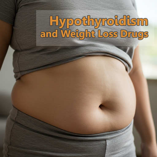 Levothyroxine medication for treating hypothyroidism and managing weight